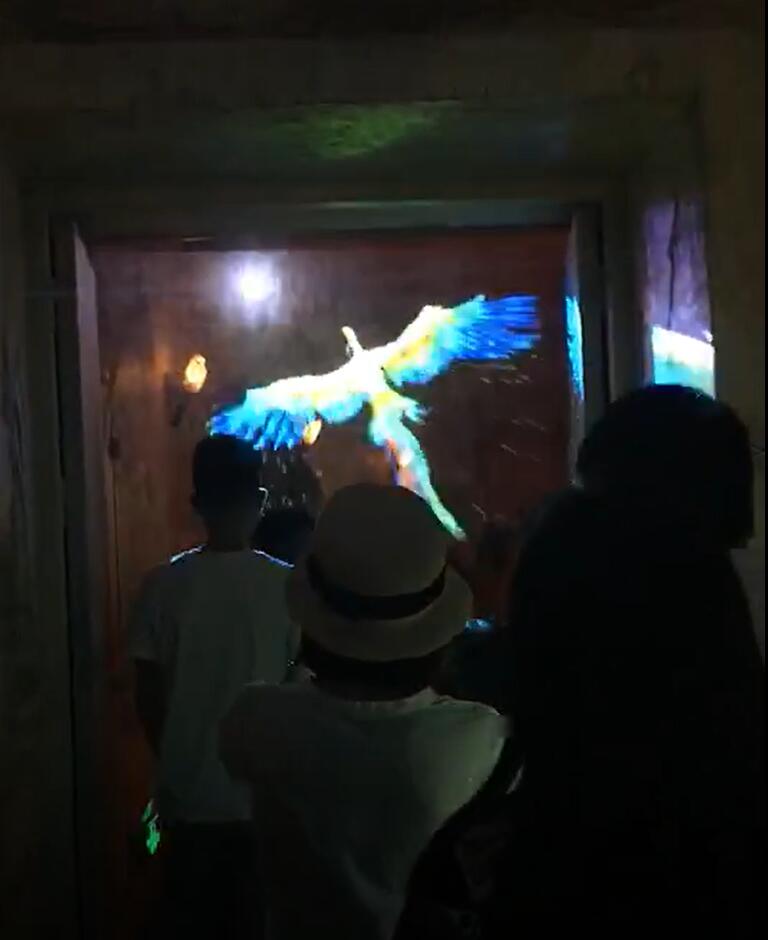 多媒體霧幕/霧屏3d成像原理、應用及特點